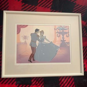 Disney Classic Art “Magic at the Ball" Cinderella 05722/10000 Framed Lithograph
